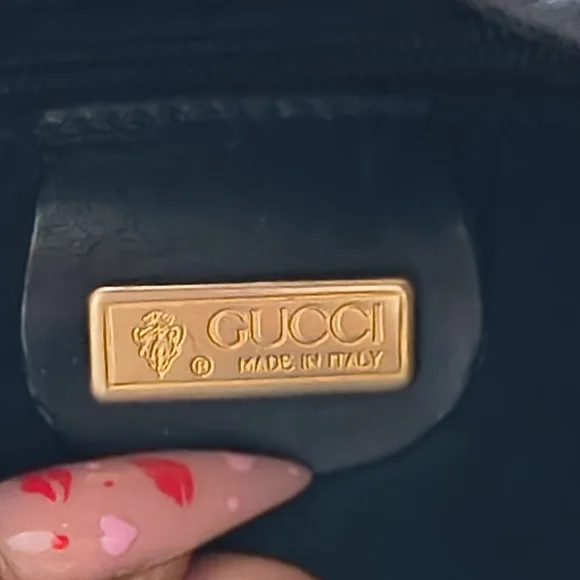 Rare Vintage Gucci Leather Drawstring Bucket Bag From Tom Ford Era - Picture 10 of 13